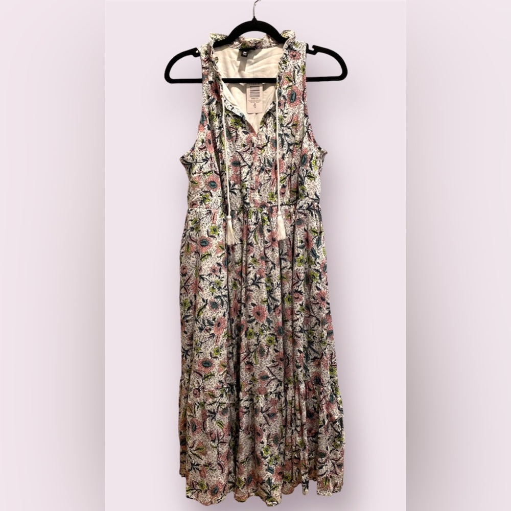 Torrid, Sz 00|M/L|10, Midi Wash Gauze Tiered Dress - NWT - Picture 5 of 8